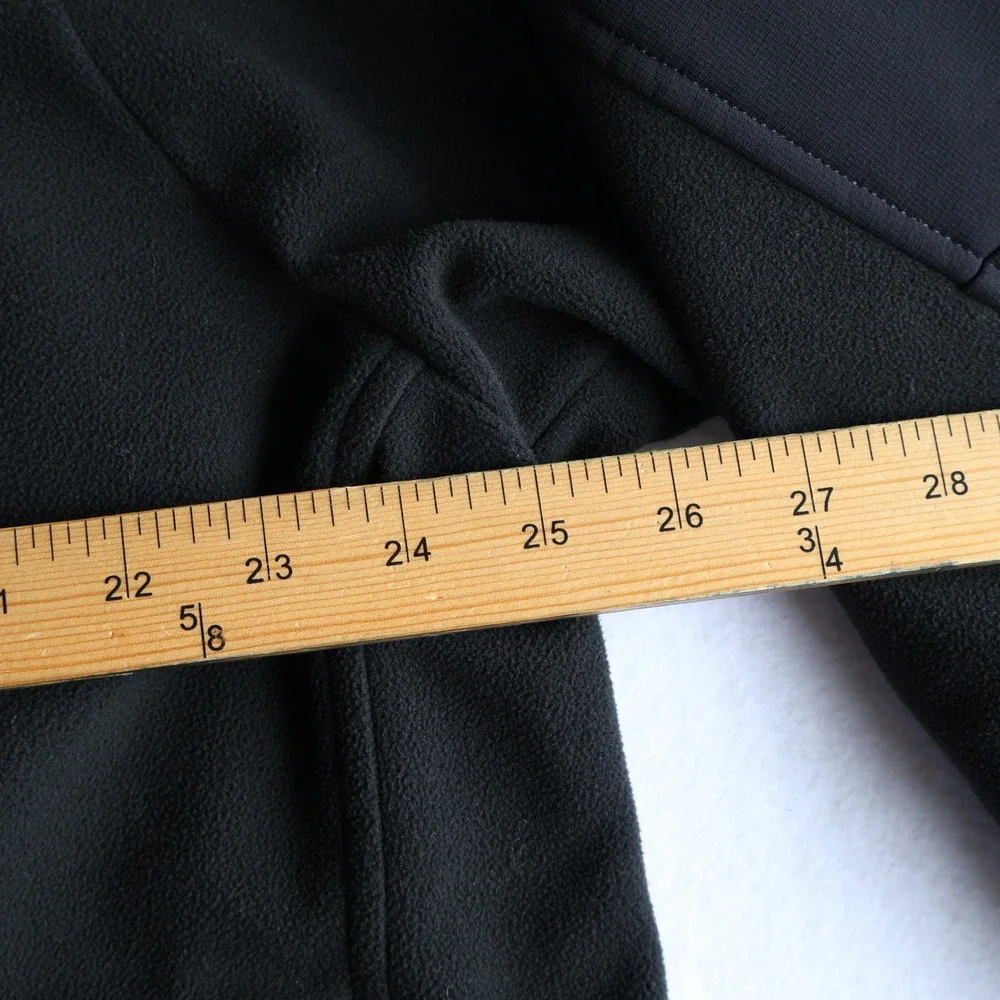 The North Face Men's Full Zip Windbreaker Windstopper Black Jacket Size XXL